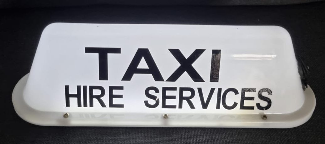 USB Rechargeable Taxi Dome - Image 4