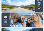 4k Dash Cam 3 WAYS