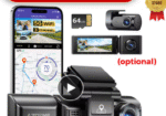 4k Dash Cam 3 WAYS